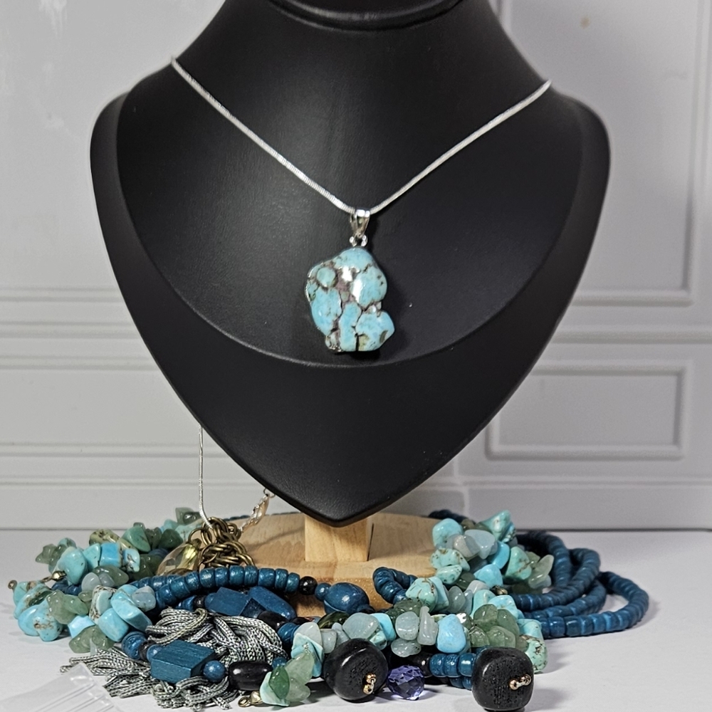 Turquoise Sterling Silver - Picture 1 of 12